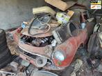 Dkw of Auto Union 1000 sp en junior Coupe, Auto's, Achterwielaandrijving, Beige, 4 stoelen, Bedrijf