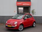 Fiat 500 C 1.2 Popstar cabrio LM airco, Auto's, Gebruikt, 4 cilinders, Cabriolet, Handgeschakeld