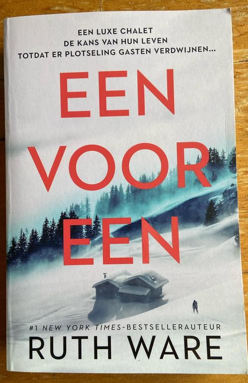 Ruth Ware - Een voor een, Boeken, Thrillers, Zo goed als nieuw, Nederland, Ophalen of Verzenden