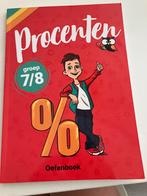 Procenten Groep 7/8 Oefenboek, Boeken, Schoolboeken, Ophalen of Verzenden, Zo goed als nieuw, Overige niveaus, Nederlands