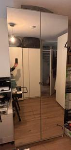 Ikea Pax 100x58x236 met spiegeldeuren, Ophalen, Gebruikt, 200 cm of meer, 50 tot 100 cm