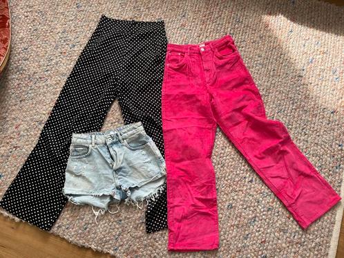 Set damesbroeken, maat 34, Kleding | Dames, Broeken en Pantalons, Gedragen, Maat 34 (XS) of kleiner, Ophalen of Verzenden