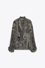 Zara Limited Edition Blouse Paisley Print nieuw 100% viscose, Kleding | Dames, Blouses en Tunieken, Maat 42/44 (L), Nieuw, Ophalen of Verzenden