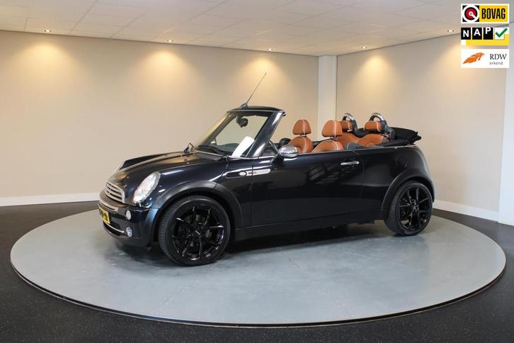 Mini Cabrio 1.6 Cooper Sidewalk *Automaat* Special Edition|N, Auto's, Mini, Bedrijf, Te koop, Cabrio, ABS, Airbags, Airconditioning