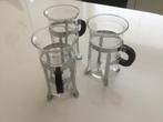 3 BODUM hoge thee glazen in goede staat samen voor 9 euro, Huis en Inrichting, Ophalen, Glas of Glazen, Overige stijlen, Glas