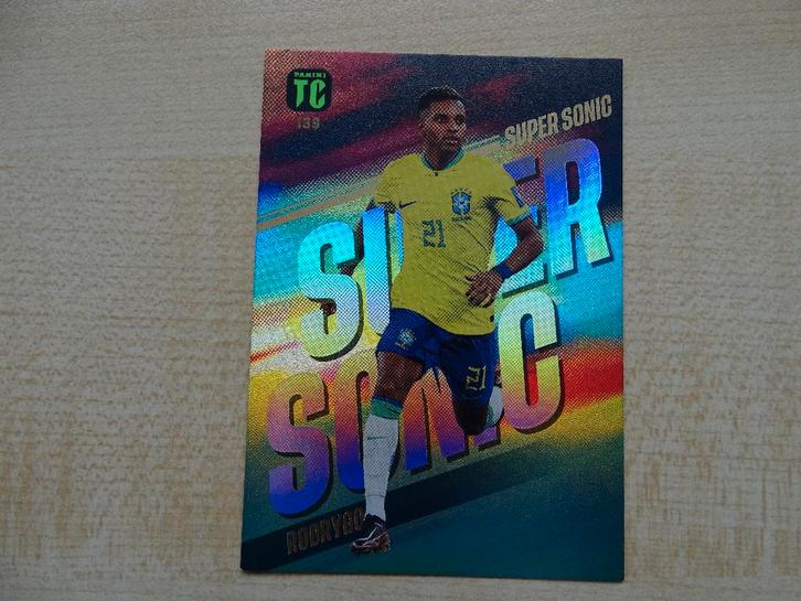 Panini Top Class 2023 Rodrygo #139 Super Sonic, Hobby en Vrije tijd, Stickers en Plaatjes, Zo goed als nieuw, Plaatje, Ophalen of Verzenden