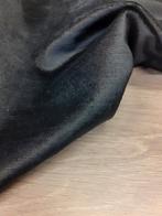 Zwart velvet meubelstof . Rest, Hobby en Vrije tijd, Stoffen en Lappen, Ophalen, 120 cm of meer, Zwart, Katoen