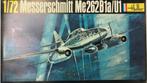 Coelianmodels, Heller 233, Me 262B 1a/U1, 1/72 €12,-, Nieuw, Ophalen of Verzenden, Vliegtuig, 1:72 tot 1:144