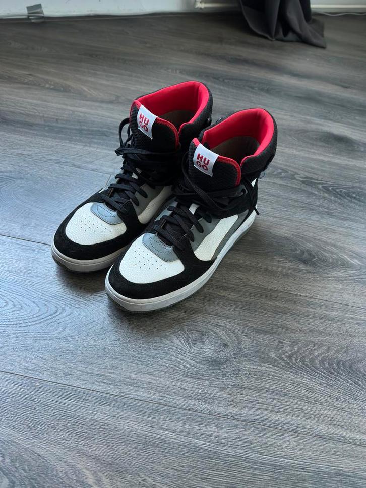 Hugo Boss Kilian sneakers hoog, Kleding | Heren, Schoenen, Zo goed als nieuw, Veterschoenen, Overige kleuren, Ophalen of Verzenden