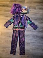 Descendants 2 Mal Pakje 116/122 + Pruik, Ophalen of Verzenden, Zo goed als nieuw, 110 t/m 116, Meisje