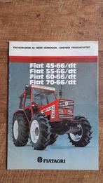 Folder FIAT  FIATAGRI -SERIE 66 tractor, trekkers, tractoren, Ophalen of Verzenden, Zo goed als nieuw, Folder