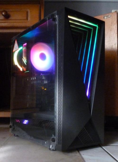 Prachtige rgb Game  pc Rtx 2060 Super-i7-9700 k, Computers en Software, Desktop Pc's, Zo goed als nieuw, SSD, Ophalen