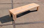 Steigerhouten bankje, Ophalen of Verzenden, Gebruikt, Hout