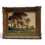 Hendrikus van Langen (1874-1964) - boerderij, Antiek en Kunst, Ophalen of Verzenden