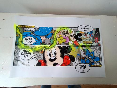 Benny the Kid XX-XXI The Chase, Antiek en Kunst, Kunst | Litho's en Zeefdrukken, Ophalen of Verzenden