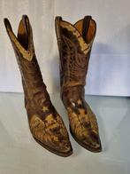Sendra Cowboy laarzen, Western Boots, leer met Snake skin, Kleding | Heren, Gedragen, Bruin, Sendra, Ophalen
