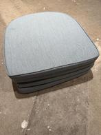 4 kussentjes voor in stoelen, Huis en Inrichting, Stoelen, Ophalen, Gebruikt, Blauw, Vier