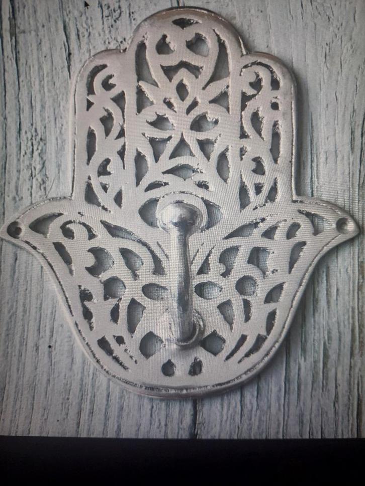 Hamsa Fatima kapstok nieuw, Huis en Inrichting, Woonaccessoires | Wanddecoraties, Nieuw, Ophalen of Verzenden
