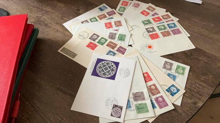 #104 Kleine verzameling mooie FDC’s Zwitserland, Postzegels en Munten, Postzegels | Europa | Zwitserland, Ophalen of Verzenden