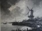 Prent riviergezicht Wijk bij Duurstede n. Graadt van Roggen, Antiek en Kunst, Verzenden