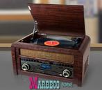 Retro Muziekcenter, DAB+, Radio, CD- platenspeler, Bluetooth, Muse, Nieuw, Info@marbeco.nl, Radio
