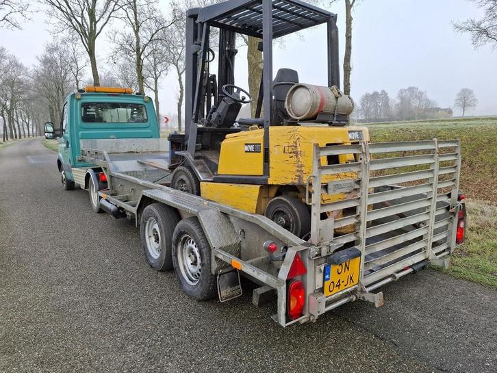 Veldhuizen BE- Dieplader/ kuiptrailer 5,2 T /10T va €5850, Auto's, Vrachtwagens, Te koop, Aanhangers en Opleggers, Overige brandstoffen