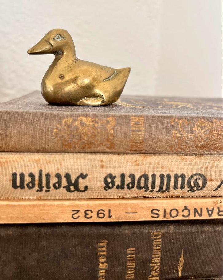 Vintage Messing Eendje - Jaren 70, Antiek en Kunst, Antiek | Koper en Brons, Koper, Ophalen of Verzenden