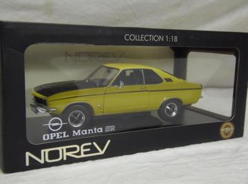 Opel manta a gte en sr 1:18 Norev 