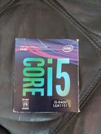 Intel i5-8400 lga 1151 8 th gen met orginele koeler, Computers en Software, Processors, LGA 1151, 4-core, Zo goed als nieuw, Intel Core i5