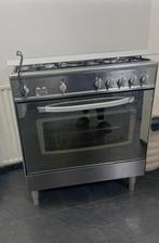Goed werkende 5 pits gasfornuis VANDAAG GRATIS OPHALEN, Ophalen, 4 kookzones, Zo goed als nieuw, Gas
