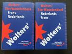wolters ster woordenboeken frans ned - ned frans, Ophalen of Verzenden, Zo goed als nieuw, Koenen of Wolters, Frans