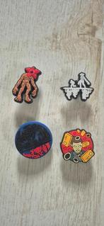 Crocs Jibbitz Charms Stranger Things 4 stuks, Ophalen of Verzenden, Nieuw, Speldje of Pin