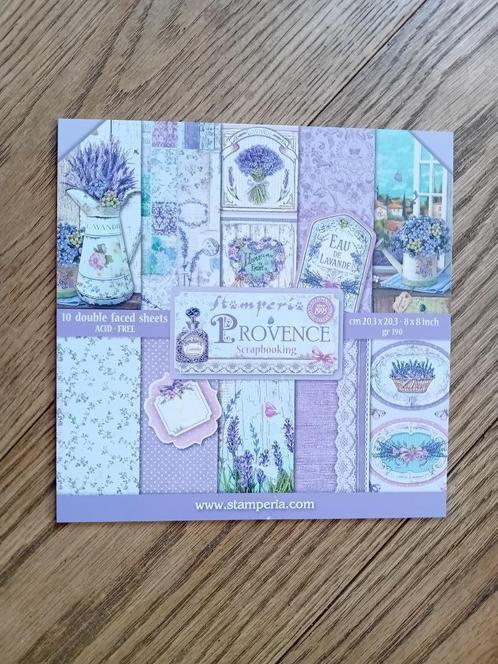 Stamperia 'La Provence' scrappapier blok nieuw, Hobby en Vrije tijd, Scrapbooking, Nieuw, Papier of Karton, Overige merken, Ophalen of Verzenden
