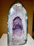 Amethist Geode Kathedraal - 19,9 kg, 38,5 cm hoog, Verzamelen, Ophalen, Mineraal