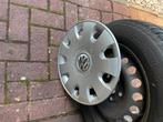 4 Winterbanden op stalen velgen VW Golf 6,7 of 8, Auto diversen, Wieldoppen, Ophalen of Verzenden, Zo goed als nieuw