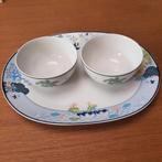 Royal Porcelain bord plus 2 kommen, Ophalen of Verzenden