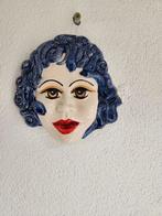 Masker Medusa gemaakt in Caltagirone Italië., Antiek en Kunst, Antiek | Keramiek en Aardewerk, Ophalen of Verzenden