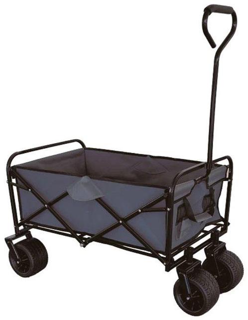 Nieuw!! Bolderkar opvouwbaar met brede wielen, Caravans en Kamperen, Bolderkarren, Nieuw, Opvouwbaar, Ophalen of Verzenden
