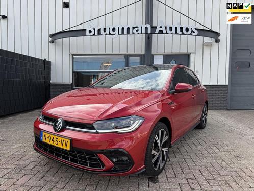 Volkswagen Polo 1.0 TSI R-Line, Auto's, Volkswagen, Bedrijf, Te koop, Polo, ABS, Achteruitrijcamera, Adaptive Cruise Control, Airbags