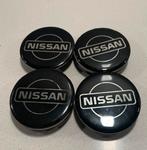Nissan Naafdoppen 60mm - Set van 4, Auto diversen, Wieldoppen, Ophalen of Verzenden, Gebruikt