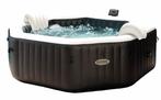 Intex Pure Spa 6 persoons Jet & Bubble Deluxe, Ophalen, Gebruikt, Grondzeil, Opblaasbaar
