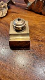 Vintage Messing inktpot met schroefdop, Antiek en Kunst, Antiek | Koper en Brons, Ophalen of Verzenden