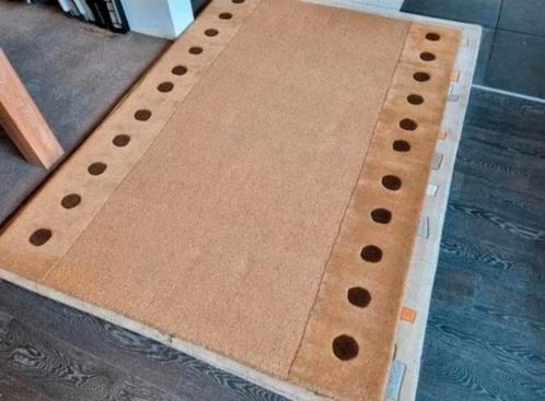 Vintage vloerkleed super kwaliteit 160x230 oker geel bruin, Huis en Inrichting, Stoffering | Tapijten en Kleden, Nieuw, Ophalen of Verzenden