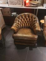 Mooie chesterfield stoel, Ophalen of Verzenden