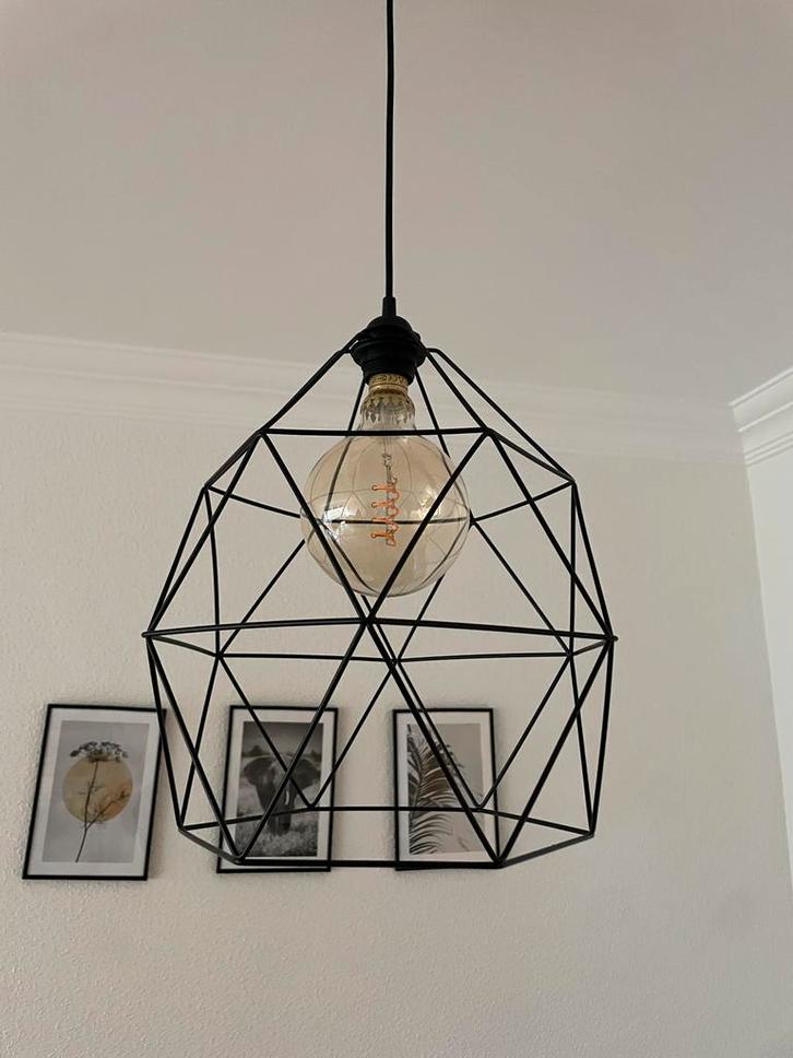 Ikea Brunsta Hanglamp 30cm - Inclusief Lamp, Huis en Inrichting, Lampen | Hanglampen, Zo goed als nieuw, Minder dan 50 cm, Metaal