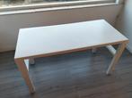 Moving clearance – Adjustable height small white ikea table, Ophalen, Overige materialen, Gebruikt, 100 tot 150 cm