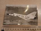 Convair Delta Dart USA Vliegtuig Luchtmacht Ansichtkaart, Verzamelen, Ophalen of Verzenden, Zo goed als nieuw, Kaart, Foto of Prent