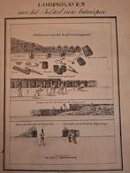 Gravure: Loopgraven voor het Kasteel van Antwerpen, Antiek en Kunst, Ophalen of Verzenden