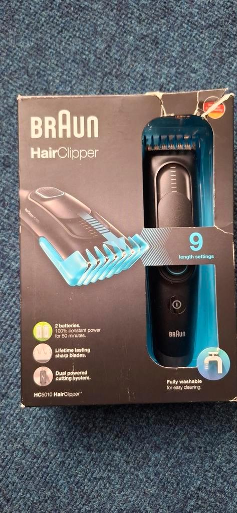 Braun HC5010 Hair Clipper, Witgoed en Apparatuur, Persoonlijke-verzorgingsapparatuur, Zo goed als nieuw, Scheren en Epileren, Ophalen