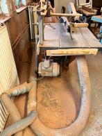 Professionele cirkelzaagmachine (D. Menhuis Jzn., Groningen), Doe-het-zelf en Verbouw, Gereedschap | Zaagmachines, Ophalen, Gebruikt